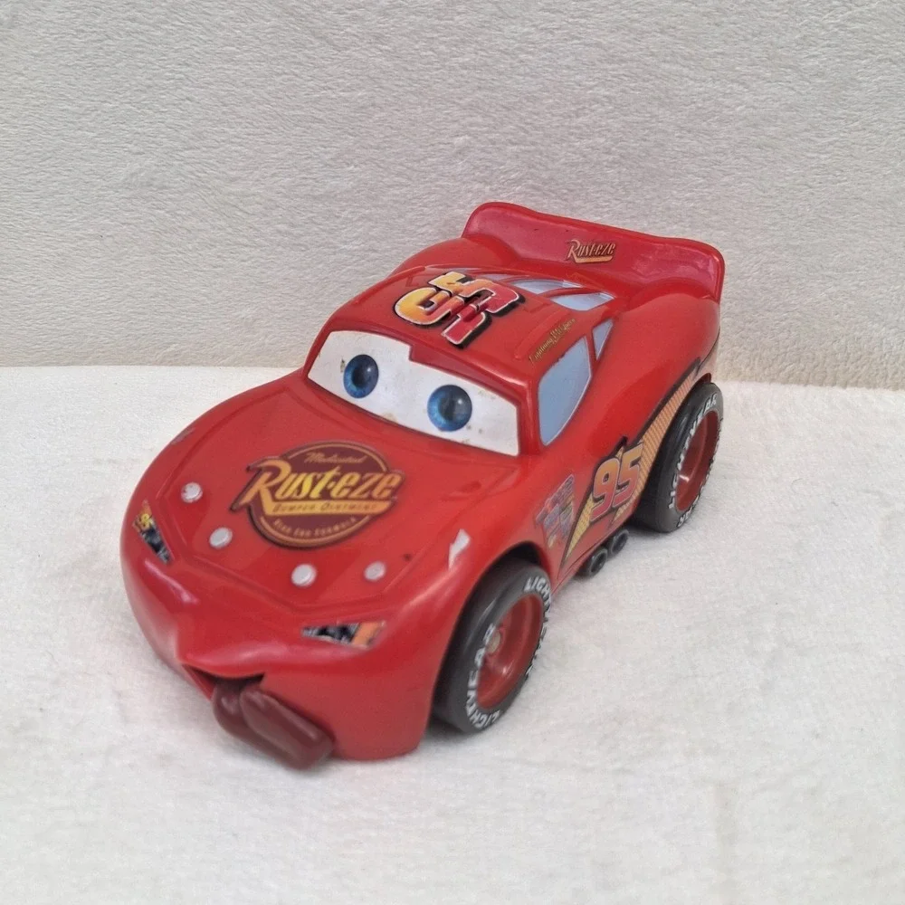 Lightning Mcqueen Shake N Go Tongue Out Rare Disney Pixar Cars Vtg 2005 Tested